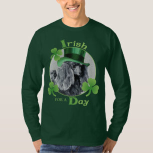 T-shirt Caniche miniature du jour de St Patrick