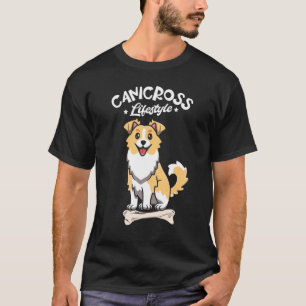 T-shirt Canicross Lifestyle Chien courir Sport Jogging