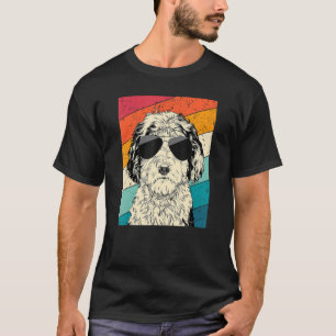 T-shirt Canicule rétro Vintage avec lunettes de soleil Doo