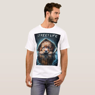 T-shirt Canine humide et réconfortante par temps orageux