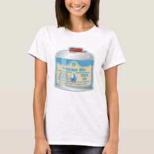T-shirt Canistier de combustible du poêle de camp propane 