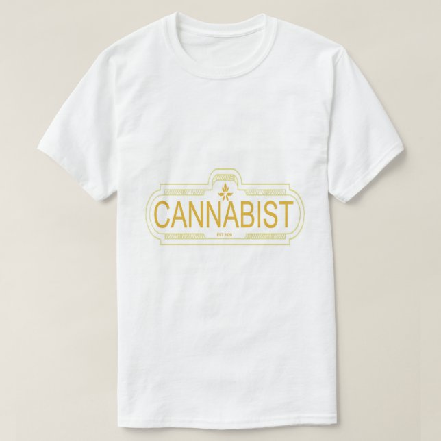 T-shirt cannabiste (Design devant)