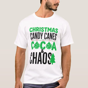 T-shirt Canne à sucre de Noël Design Chaos Cocoa