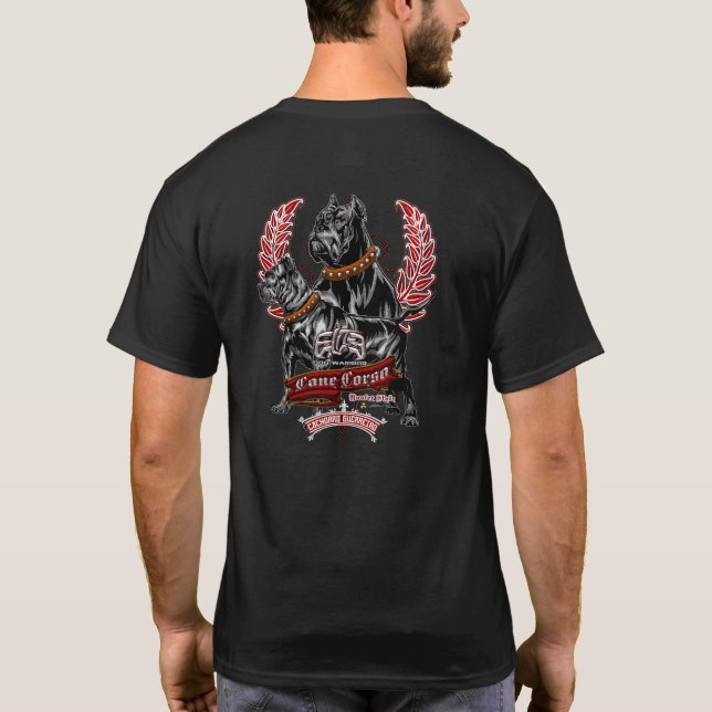 T-shirt Canne Corso - chasseur d'élite (Dos)