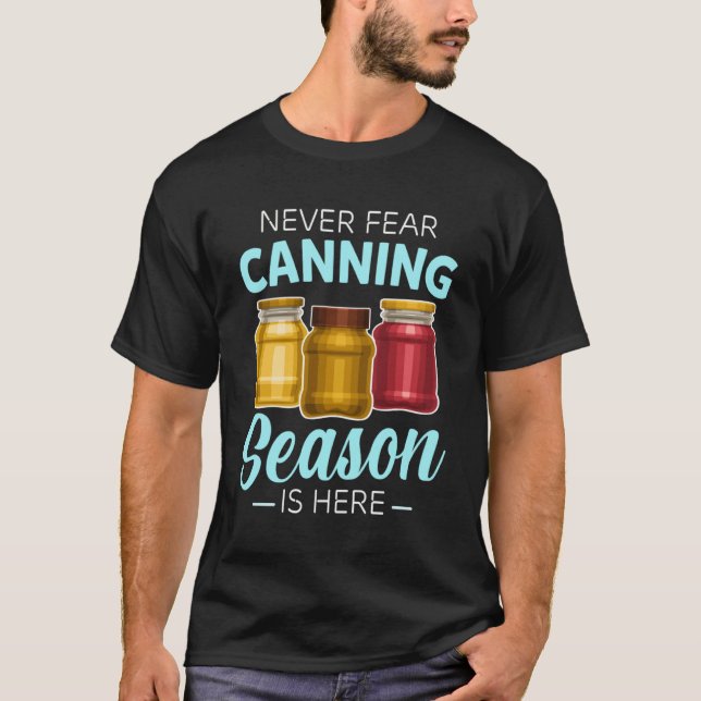 T-shirt Canners de saison Homesteader Gardener Preser (Devant)