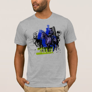 T-shirt Cannette de fil sur le cheval
