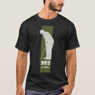 T-shirt Canning Putter Put Golf Player Grand golfeur