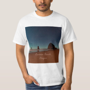 T-shirt Cannon Beach Oregon Haystack Rock