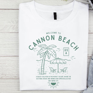T-shirt Cannon Beach Oregon Vintage