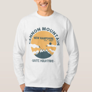 T-shirt Cannon Mountain New Hampshire - Retro vintage