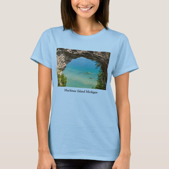 T-shirt Canoë Arch Rock (Devant)