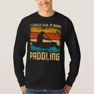T-shirt Canoë Canoë Canoë Vintage Rétro Je Pourrais Utilis