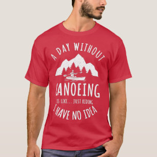 T-shirt Canoë canoë-kayak aviron Sport Kayak