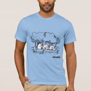 T-shirt Canoë Chat par Si Les Chats Avaient Des Pouces