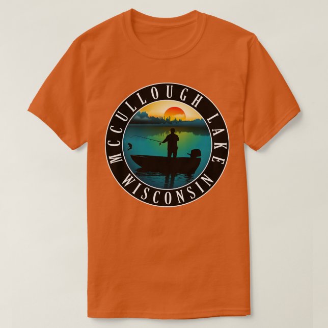 T-shirt Canoë-kayak du lac McCullough (Design devant)