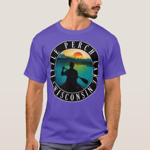 T-shirt Canoë-kayak Little Perch Lake Wisconsin