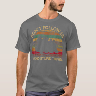 T-shirt Canoë kayak Vintage rétro River rafting drôle G