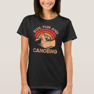 T-shirt Canoë Sun Fun Et Canoë-Kayak