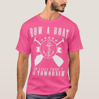 T-shirt Canoéistes du bateau à rames