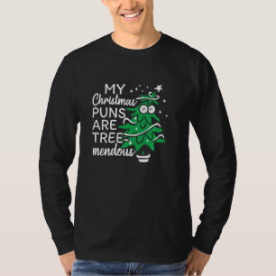 T-shirt Canons de Noël Treemendendy Elf Père Noël Décembre