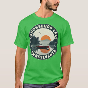 T-shirt Canonsburg Lake Pennsylvania Sunset