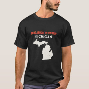 T-shirt Canton de Saugatuck Michigan USA State America