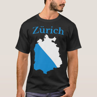 T-shirt Canton de Zurich Suisse