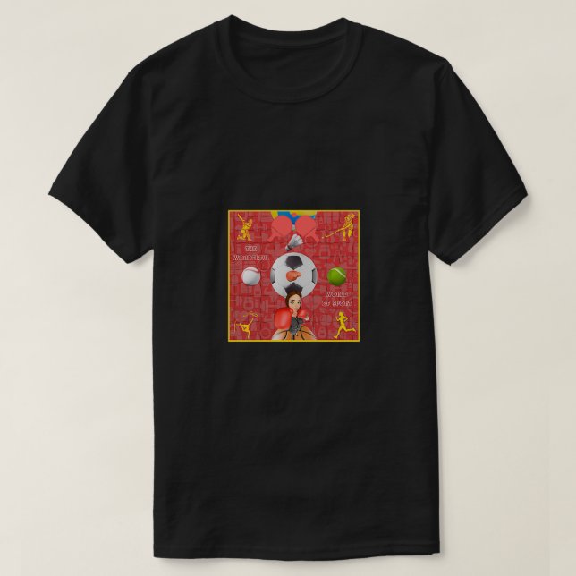 T-shirt Canva Design Challenge Sport (Design devant)