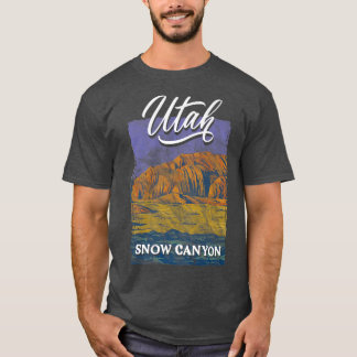 T-shirt Canyon des neiges Utah Beehive State National Park