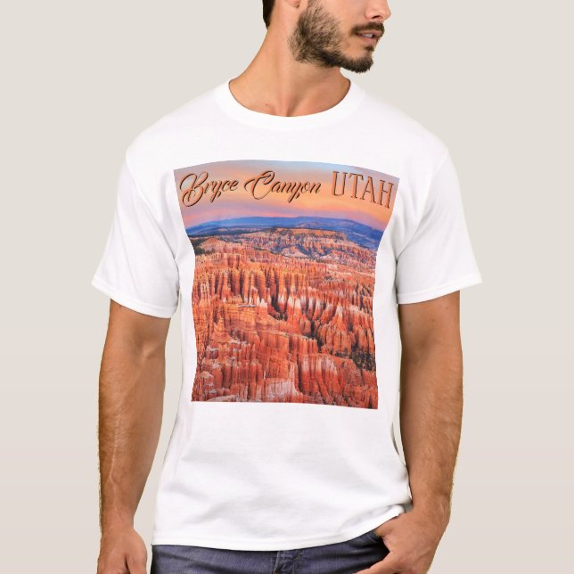 T-shirt Canyon Utah de Bryce (Devant)