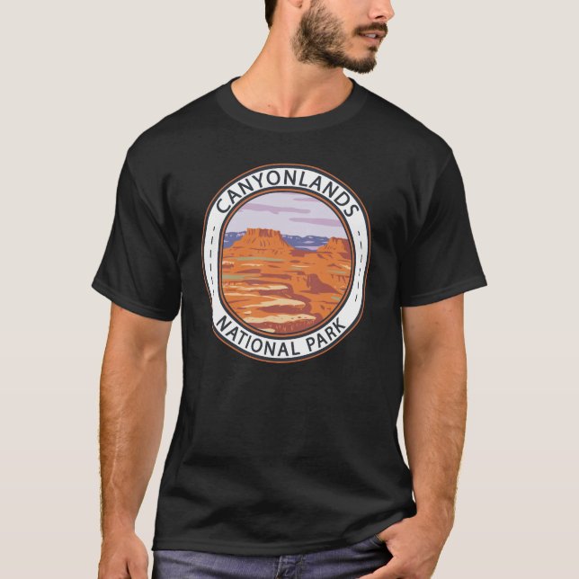 T-shirt Canyonlands National Park Island In the Sky Badge (Devant)