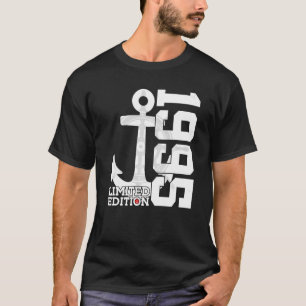 T-shirt Capacité de 27 ans 1995 marin 27e anniversaire