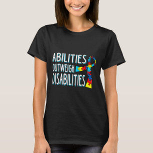 T-shirt Capacités de sensibilisation sur l'autisme supérie