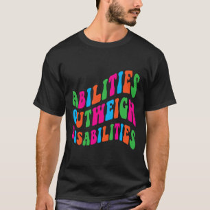T-shirt Capacités par rapport aux déficiences Psychologie 