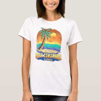 T-shirt Cape Canaveral Florida Vintage Distressed Souvenir