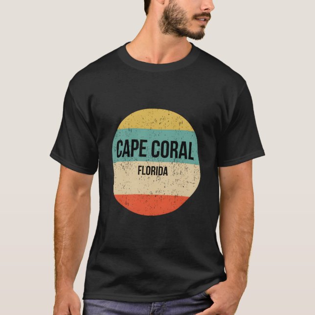 T-shirt Cape Coral Florida Cape Coral (Devant)