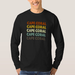 T-shirt Cape Coral Floride Américaine Fl Usa Maison Reste