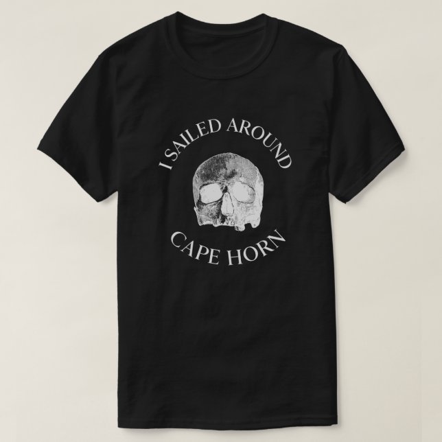 T-shirt Cape Horn Pour Les Légendes De La Voile (Design devant)