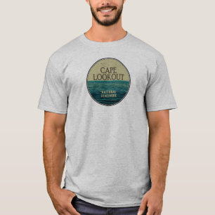 T-shirt Cape Lookout National Seashore Ocean Birds