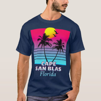 T-shirt Cape San Blas Florida Retro