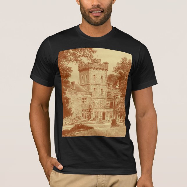 T - Shirt - "Capernwray Hall" (Custard/Cinnamon) (Vorderseite)