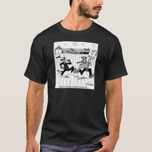 T-shirt Capitaine Ahab chasse un protestataire