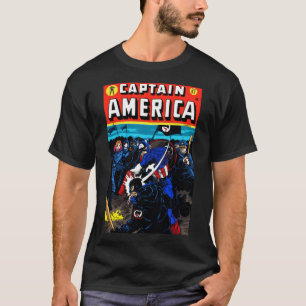 T-shirt Capitaine America