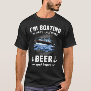 T-shirt Capitaine Beer Bateau Sports Bateau Voilier Moteur