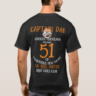 T-SHIRT CAPITAINE DAN CHICKEN ENCHILADA MESSIE ALBUQUERQUE