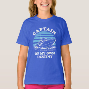 T-shirt Capitaine De Ma Propre Destinée   Devis de navigat