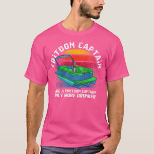 T-shirt Capitaine de Triton comme un capitaine de ponton m