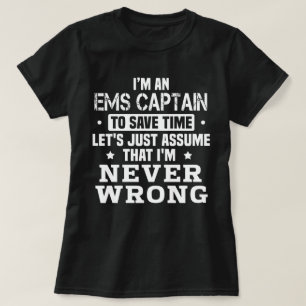 T-shirt Capitaine EMS