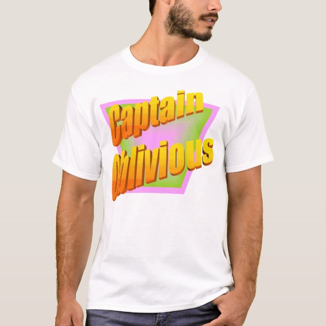 T-shirt Capitaine Oblivious (Devant)