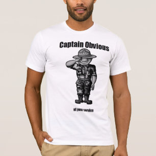 T-shirt Capitaine Obvious